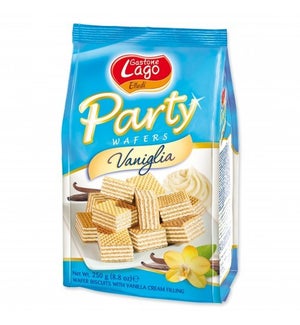 Lago Party Wafers Bags -  VANILLA 250 g * 10